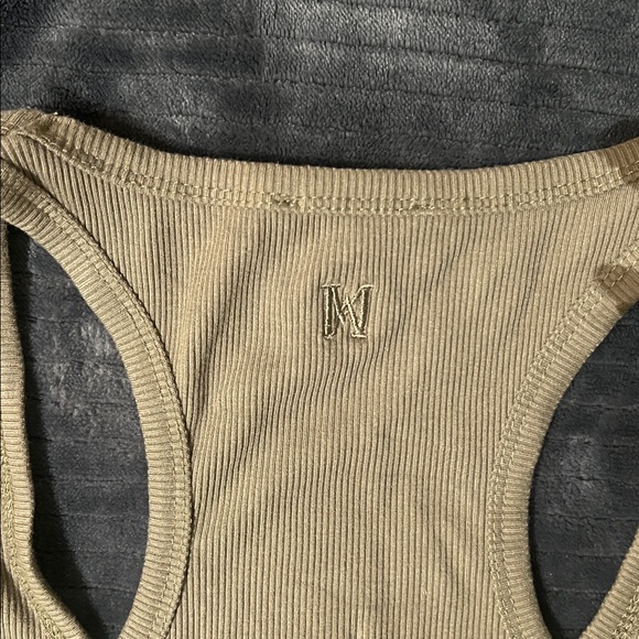 Meshki Ribbed Racerback Thong Bodysuit - Picture 4 of 5